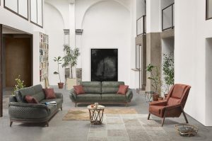 Duurzaam interieurontwerp met gerecycled materialen en moderne design elementen voor milieuvriendelijke woonruimtes