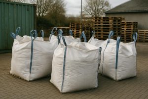 Home Verschillende soorten big bags voor opslag en transport van bouwmaterialen en agrarische producten